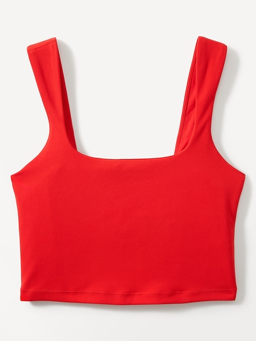 Image number 3 showing, Transcend Square Neck Crop Sports Bra A-C