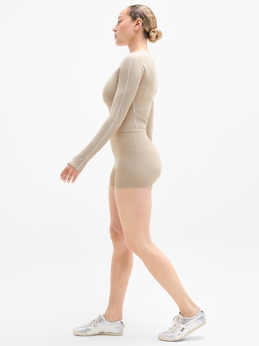 Image number 3 showing, Transcend Contrast Stitch Top