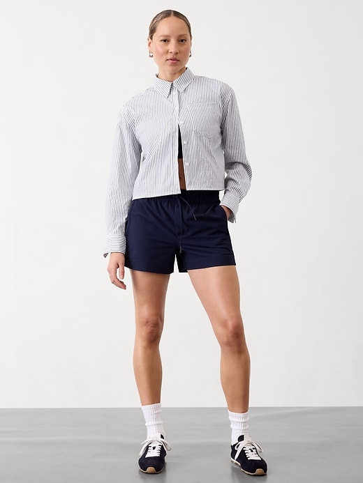 Image number 5 showing, Midday Cropped Poplin Shirt
