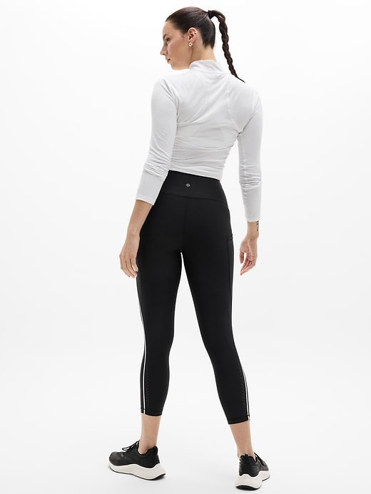Image number 8 showing, Interval Stash Ultra High Rise Tipped Lasercut 7/8 Legging