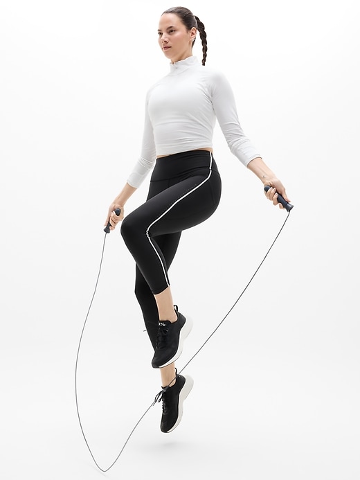 Image number 7 showing, Interval Stash Ultra High Rise Tipped Lasercut 7/8 Legging