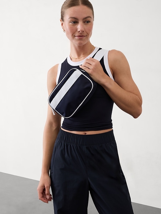 Image number 1 showing, All About Large Canvas Belt Bag