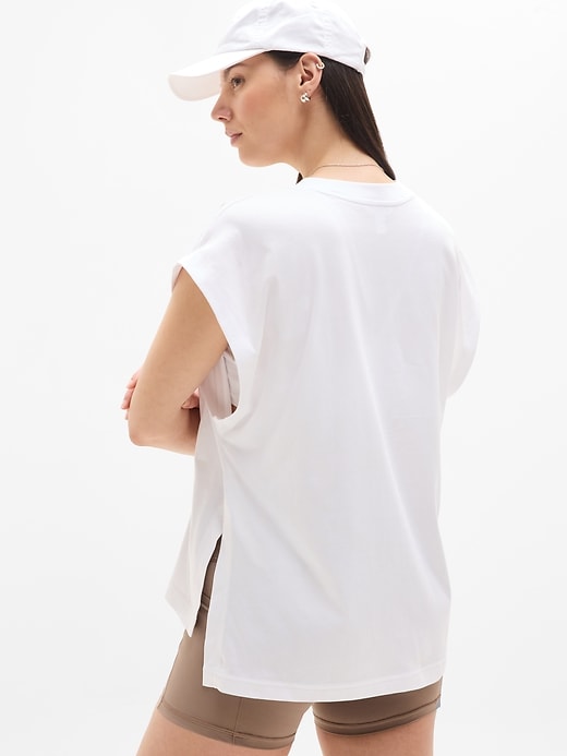 Image number 6 showing, True Cotton Oversized Muscle Tee
