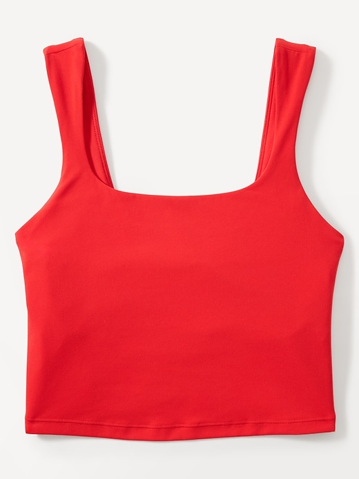Image number 3 showing, Transcend Square Neck Crop Sports Bra D-DD