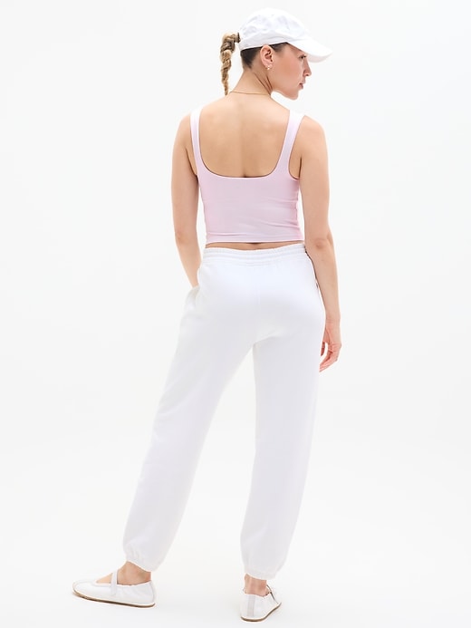 Image number 4 showing, Forever Fleece Mid Rise Jogger