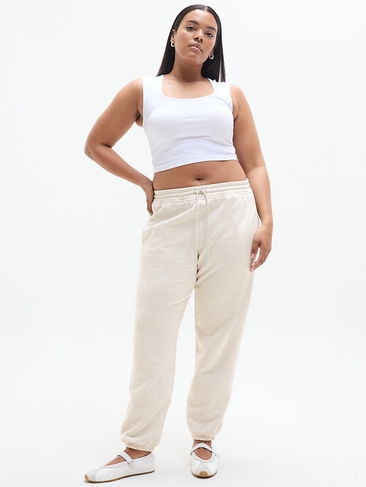 Image number 4 showing, Forever Fleece Mid Rise Jogger