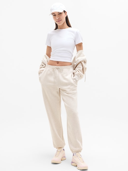 Image number 2 showing, Forever Fleece Mid Rise Jogger