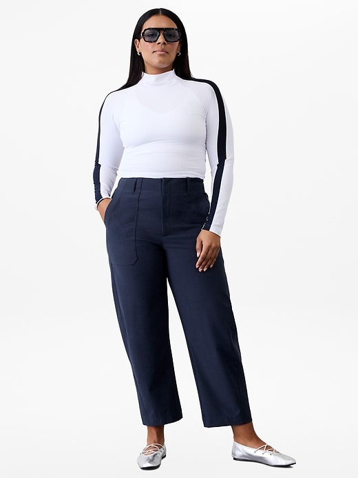 Image number 5 showing, Skyline High Rise Barrel Leg Pant