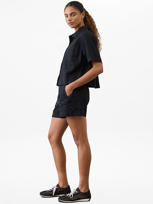 Image number 5 showing, Retreat Linen Short Sleeve Shirt