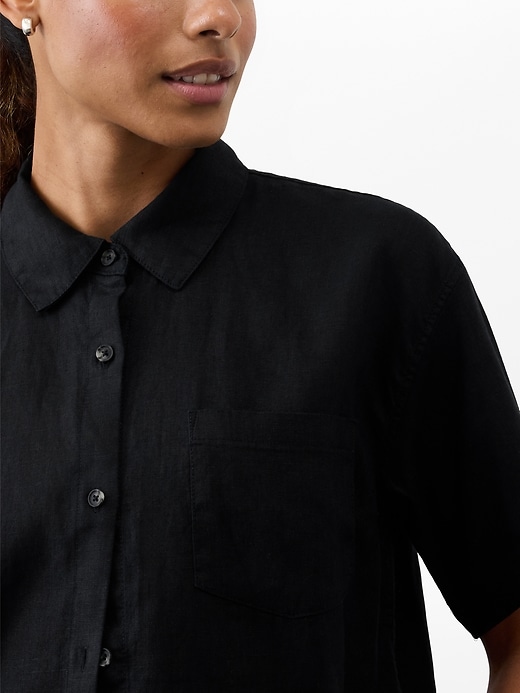 Image number 6 showing, Retreat Linen Short Sleeve Shirt