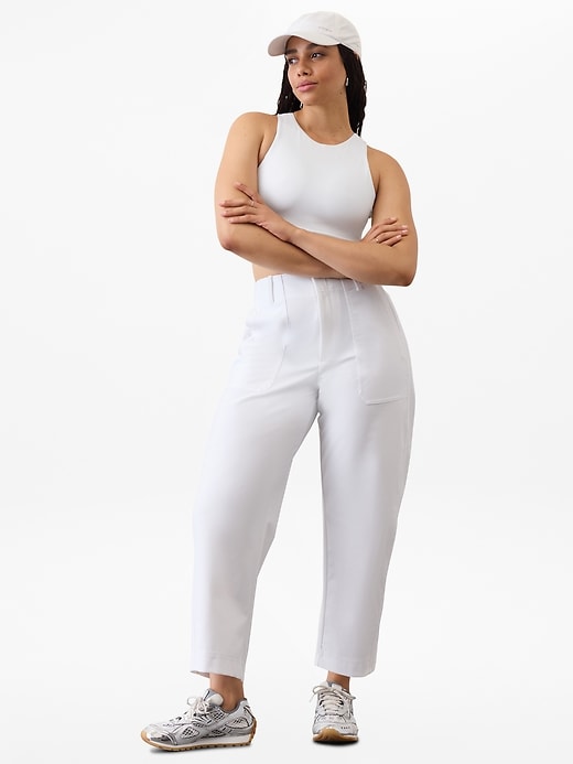 Image number 6 showing, Skyline High Rise Barrel Leg Pant