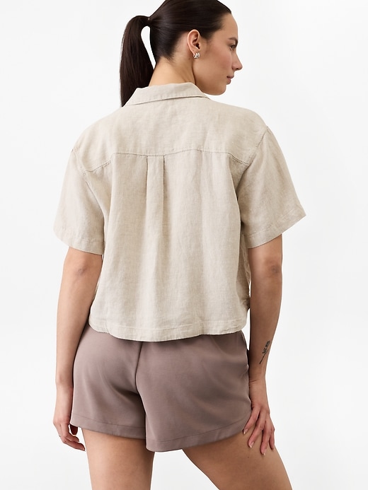 Image number 8 showing, Retreat Linen Short Sleeve Shirt