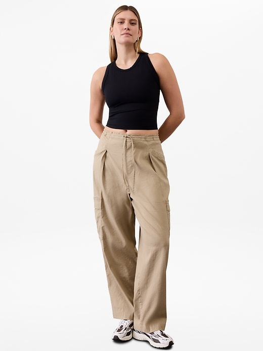 Image number 6 showing, Paradise Mid Rise Straight Leg Cargo Pant