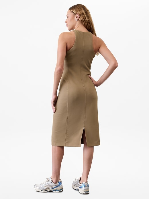 Image number 7 showing, Seasoft Rib Midi Tank Dress