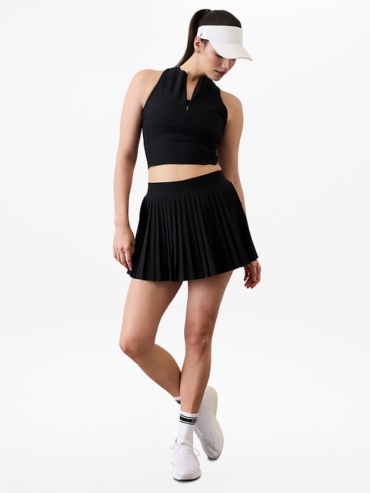 Image number 6 showing, Match Point High Rise 13 1/2" Pleated Skort