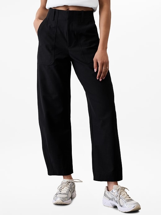 Image number 2 showing, Skyline High Rise Barrel Leg Pant