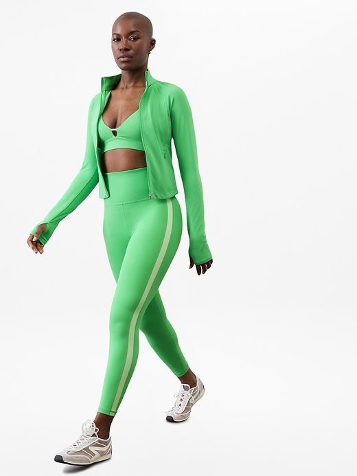 Image number 3 showing, Elation Ultra High Rise Colorblock 7/8 Legging
