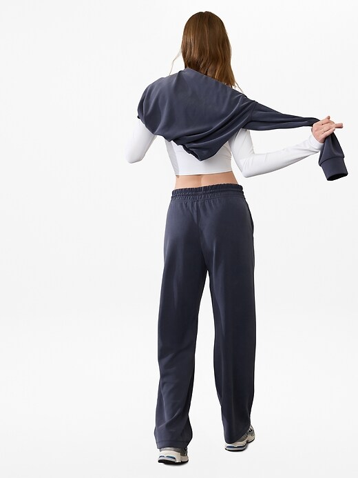 Image number 3 showing, Seasoft Mid Rise Straight Pant
