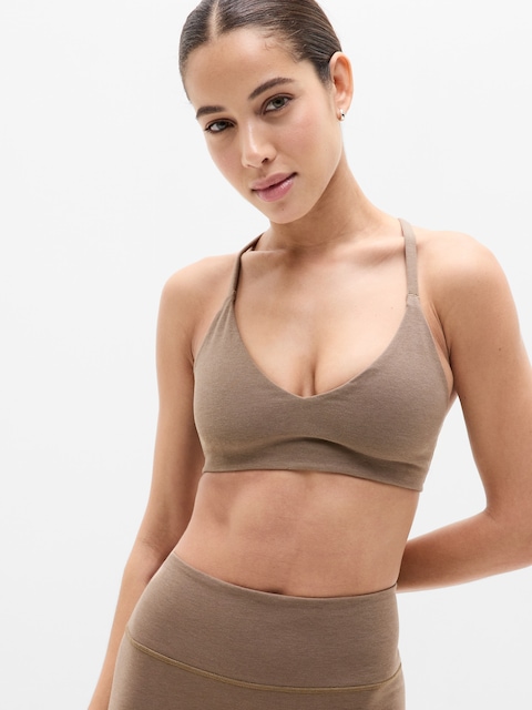 Intuition Cotton Sports Bra A-C - Brown