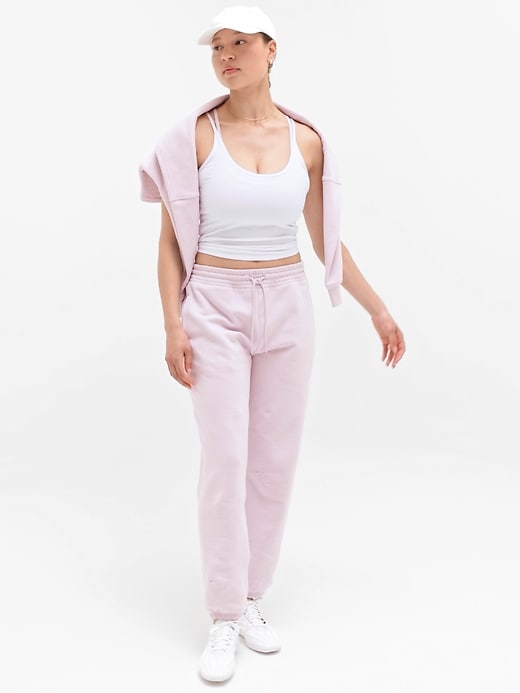 Image number 4 showing, Forever Fleece Mid Rise Jogger