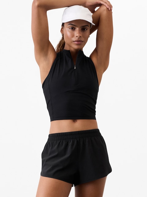Speedwork Mid Rise 2 1/2" Run Short - Black