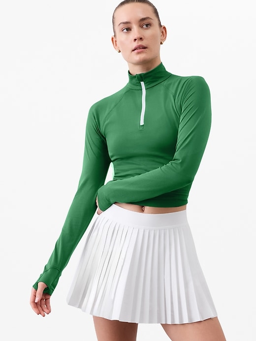 Image number 1 showing, Match Point High Rise 13 1/2" Pleated Skort