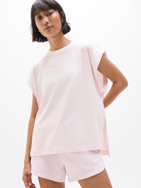 True Cotton Oversized Muscle Tee
