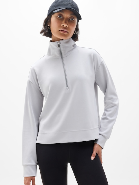 Seasoft Quarter Zip - Gray