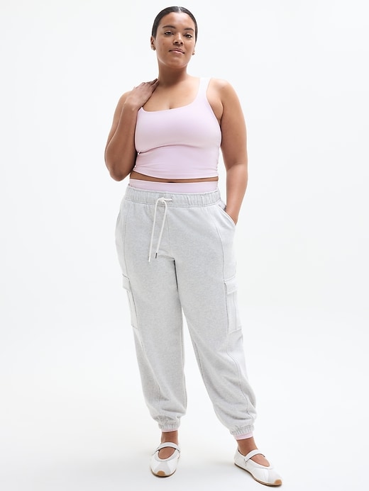 Image number 7 showing, Transcend Square Neck Crop Sports Bra D-DD