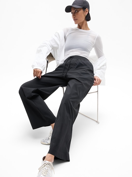 Image number 3 showing, Drift Mid Rise Poplin Pant