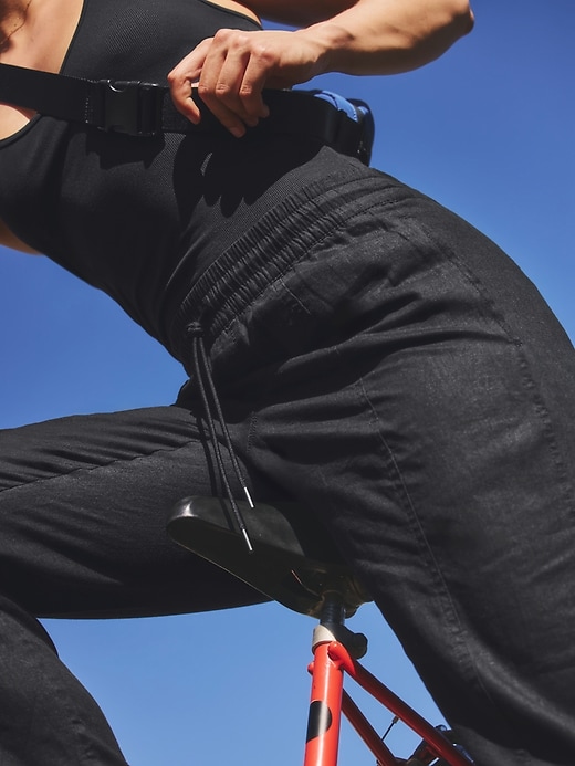 Image number 2 showing, Retreat High Rise Linen Ankle Pant