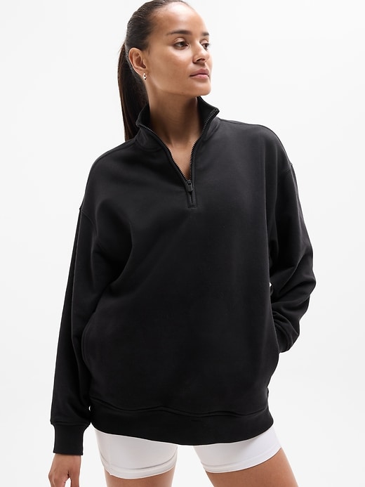 Image number 1 showing, Forever Fleece 1/4 Zip Sweatshirt