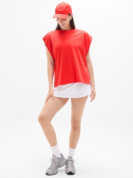Image number 5 showing, True Cotton Oversized Muscle Tee