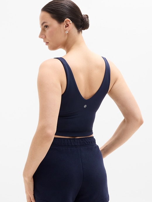 Image number 6 showing, Transcend V-Neck Crop Sports Bra A-C