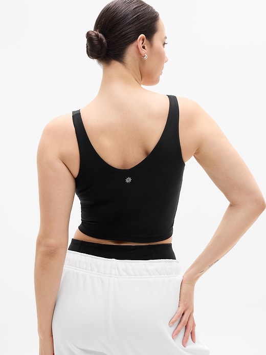 Image number 6 showing, Transcend V-Neck Crop Sports Bra A-C