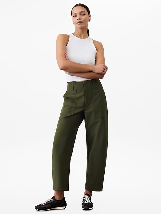 Image number 1 showing, Skyline High Rise Barrel Leg Pant