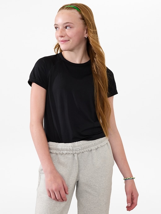 Image number 1 showing, Athleta Girl Power Up Sport Length Tee