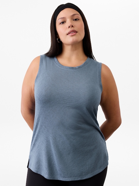 Breezy Tank - Shadow Blue