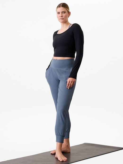 Image number 6 showing, Salutation High Rise Jogger