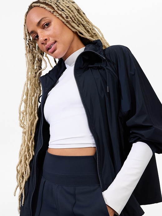 Image number 6 showing, Venice High Rise Track Stripe Wide Leg Pant