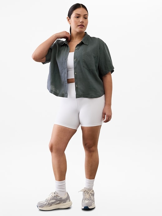 Image number 6 showing, Retreat Linen Short Sleeve Shirt