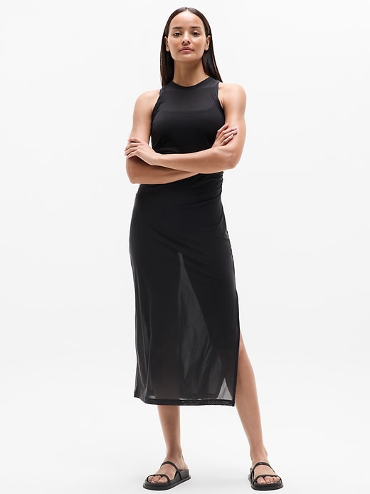 Image number 1 showing, Mesh Tank Dress
