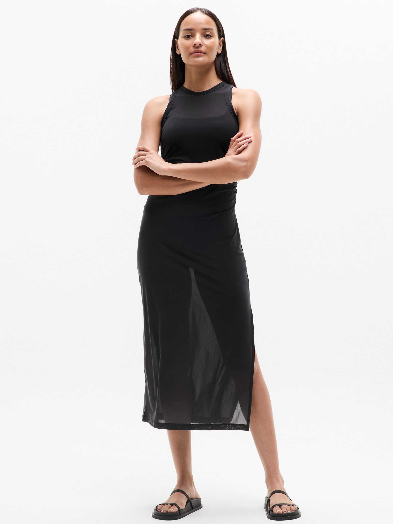 Mesh Tank Dress