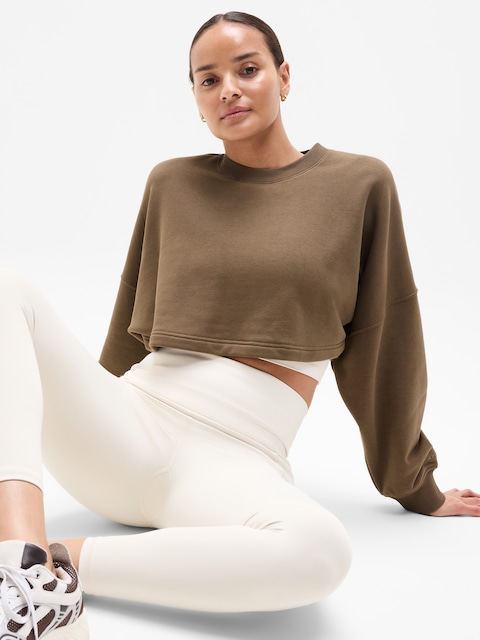 Heavyweight Terry Super Cropped Dolman