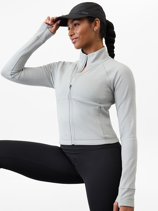 Image number 1 showing, Unstoppable Cropped Full Zip