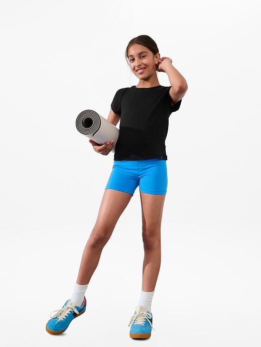 Image number 1 showing, Athleta Girl Easy Rib Tee