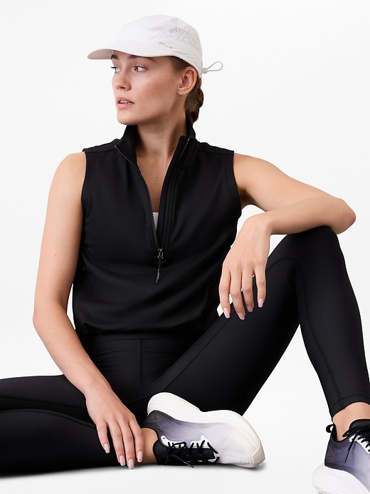 Image number 2 showing, Unstoppable 1/2 Zip Cropped Vest