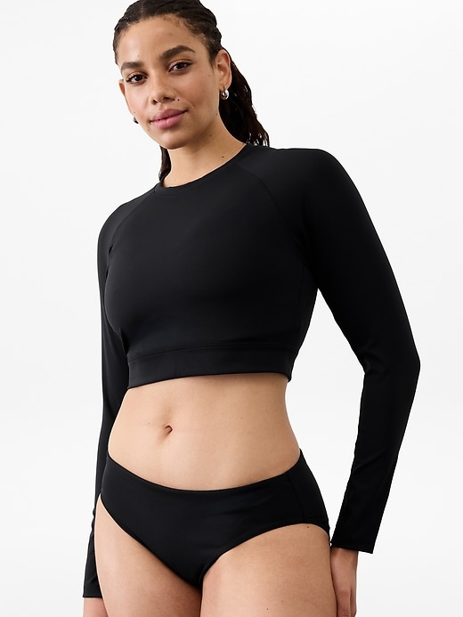 Image number 3 showing, Crop Rashguard