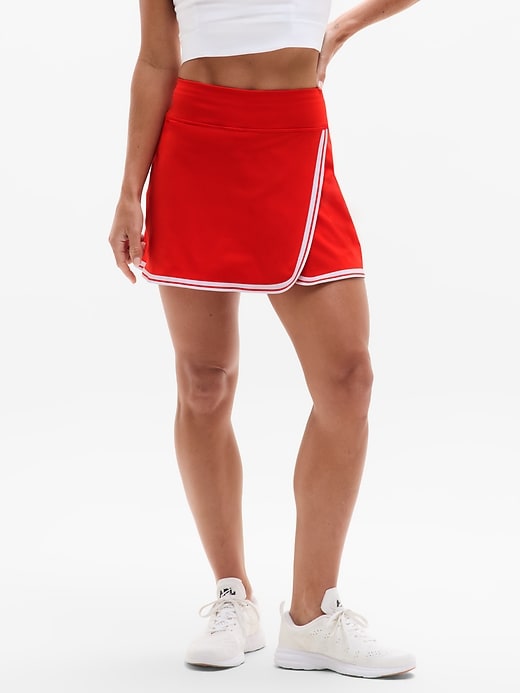 Image number 1 showing, Crosscourt High Rise Tipped 14" Skort