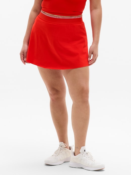 Image number 1 showing, Ace Advantage High Rise Tipped 13 1/2” Skort